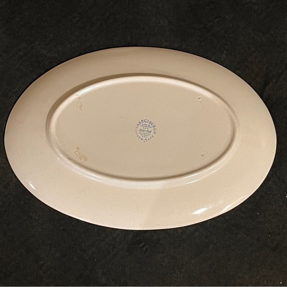 Vintage Atomic Midcentury Franciscan Ware Starburst Oval Serving Dish - Picture 7 of 8